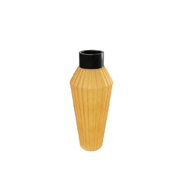 VASE BARFLY AMBER MATT