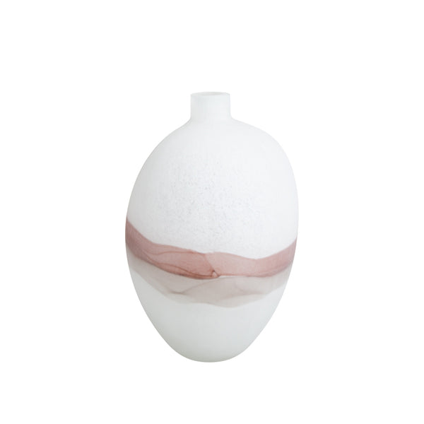 FLOWING WHITE VASE A
