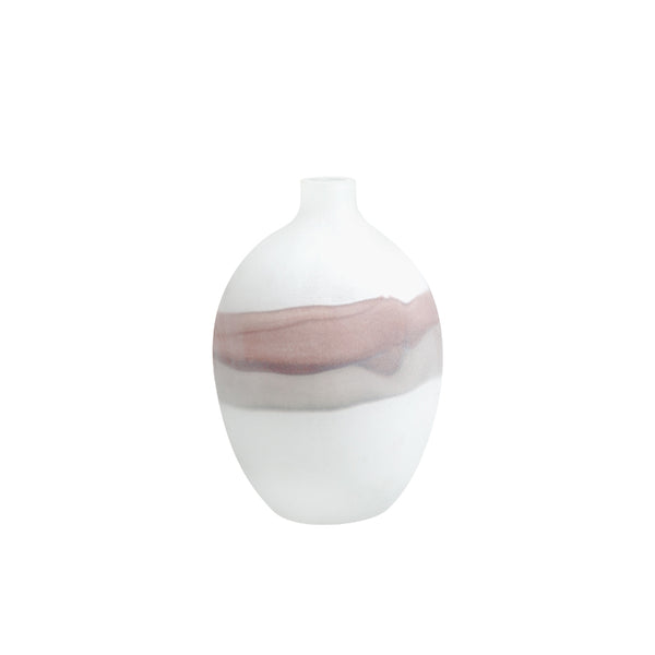 FLOWING WHITE VASE B