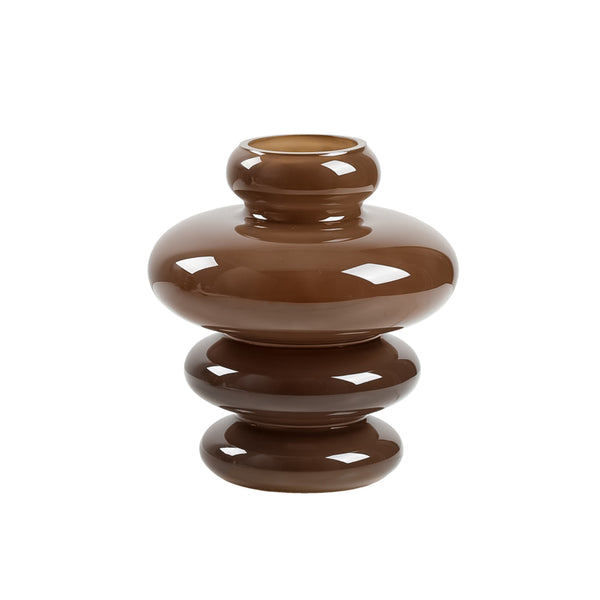 COFFEE MULTI-CIRCLE BOTTLES VASE