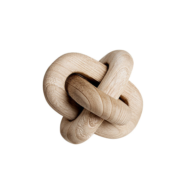 TWO-RING BUCKLE ORNAMENT-WOOD COLOR