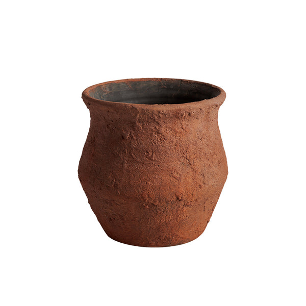 FLOWERPOT WHITE RUSTY SURFACE