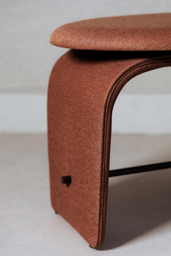 PUFF TAYLOR TERRACOTA