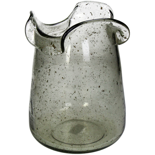 Vase Recycled Glass Clear KAL-3867