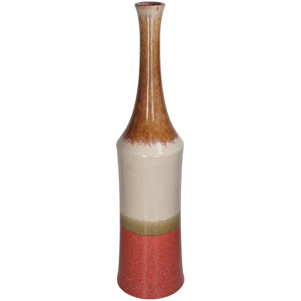 Vase Stoneware Red