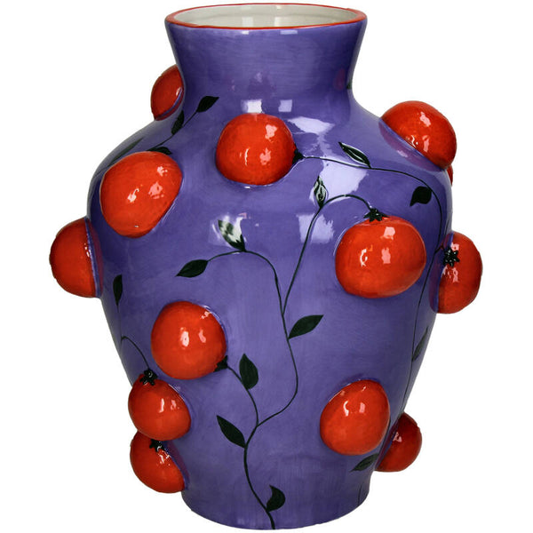 Vase Orange Dolomite Multi