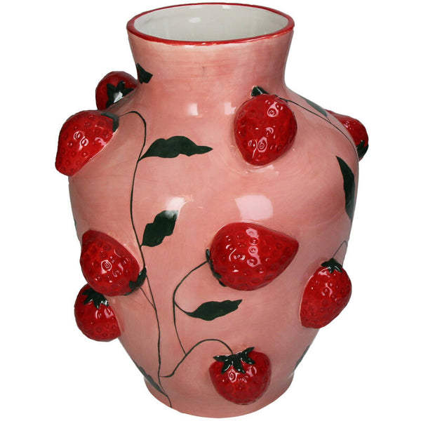 Vase Strawberry Dolomite Multi