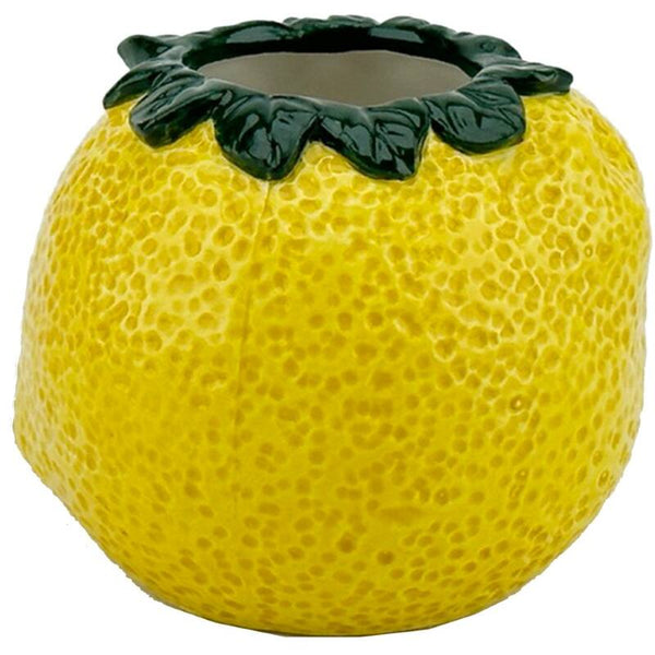 Vase Lemon Dolomite Yellow