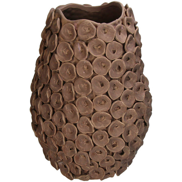 Vase Stoneware Mauve