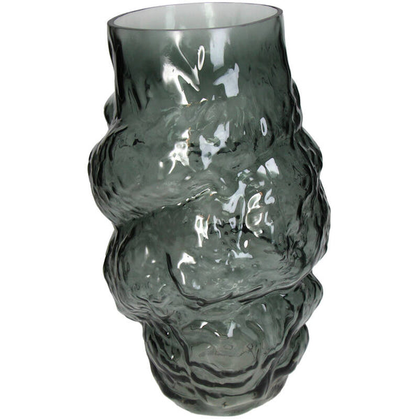 Vase Glass Black