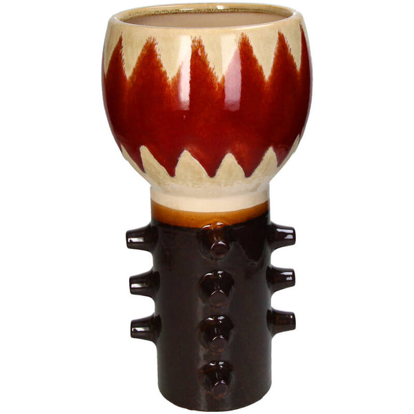 Planter Stoneware Brown