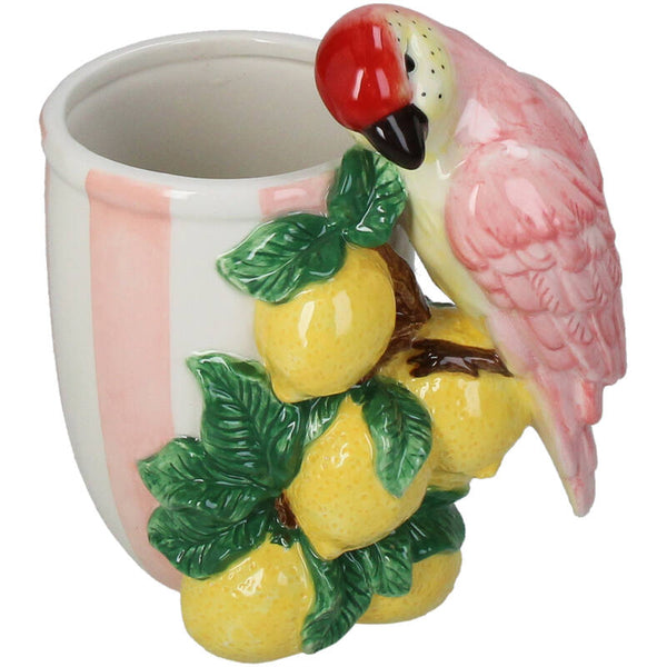 Planter Bird Dolomite Multi