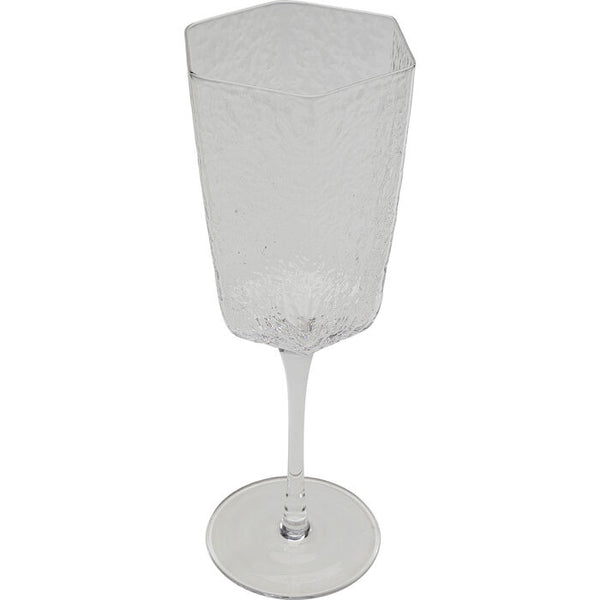 WHITE WINE GLASS CASCATA CLEAR
