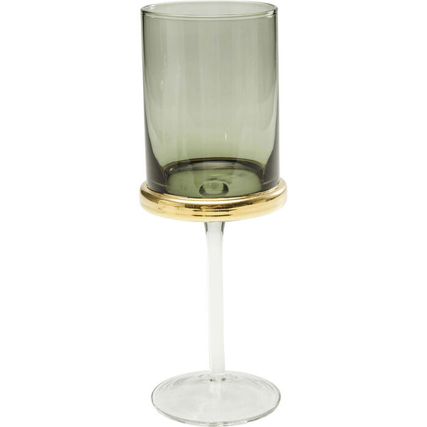 WHITE WINE GLASS SMOKE