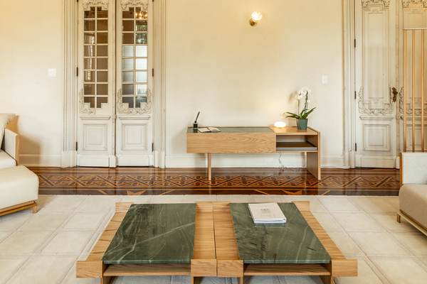 MESA DE CENTRO MONDORIAN EMERALD GREEN