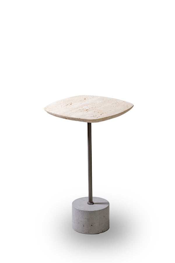 Mesa Lateral Orio / Travertino