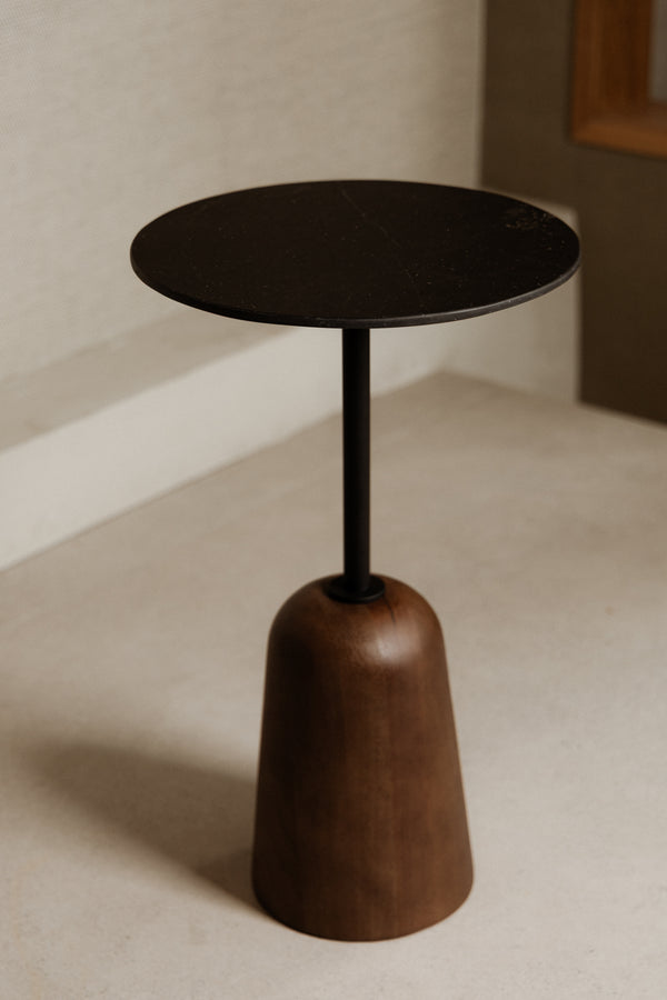 Mesa Lateral Doppio Alta Ret Nero MES.2552.0144