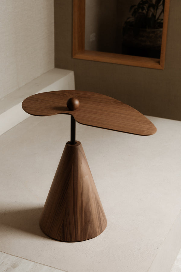 Mesa Lateral Antera Alta Marrón MES.2565.0034