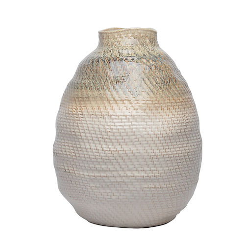 Vase Beige Ceramics Yangon 270-254