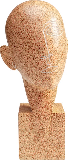 DECO OBJECT HALF A FACE