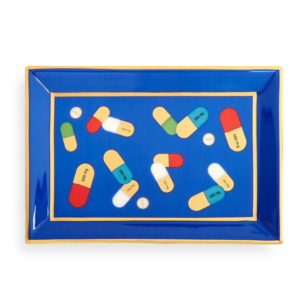 FULL DOSE RECTANGLE TRAY BLUE