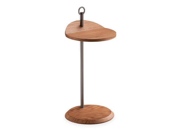 MESA LATERAL TAVA - NOGAL